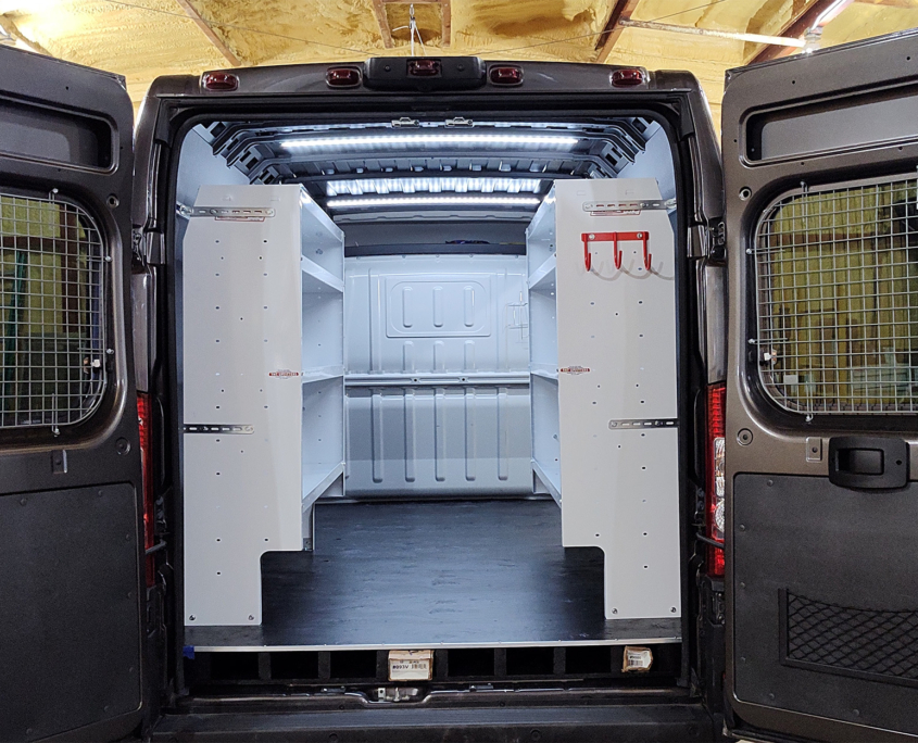 Top Cargo Van Shelving Systems | TNT Upfitters